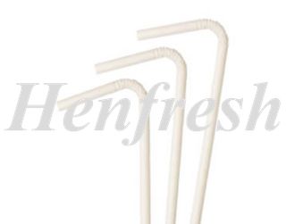 CA Straws Paper Flexi White (2500)