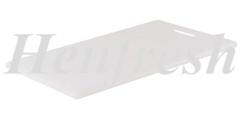 Chef Inox Cutting Board 450x300x12mm White