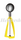 Bonzer Ice Cream Scoop No.20 YellowHandle 55x235mm