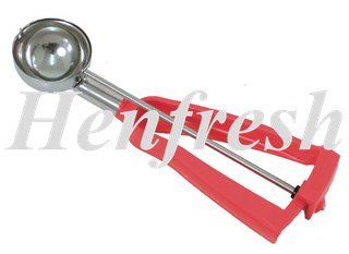 Bonzer Ice Cream Scoop No.24 Red Handle 52x235mm