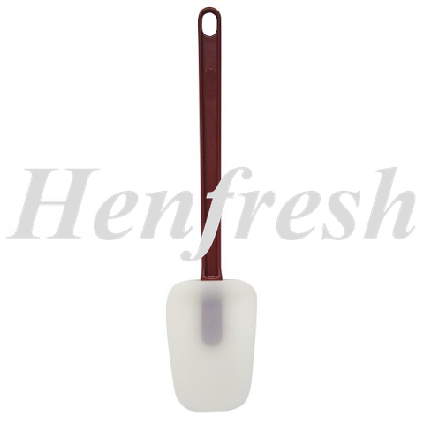 Chef Inox High Heat Rubber Spoon Shape Spatula 250