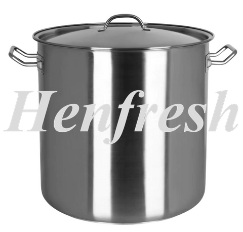 Elite Stockpot with Lid S/Steel 400x400mm / 50Lt