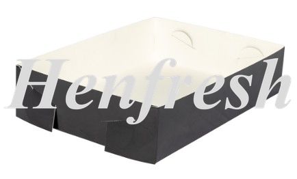 Medium Trays Black 6x8.5" (200) Confeta