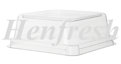 Detpak ECO PLA Lid Sugarcane 5" Square (400)