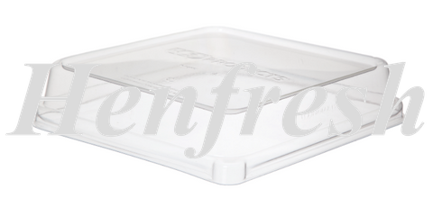 Detpak ECO PLA Lid Sugarcane 9" Square (200)