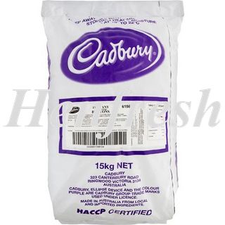 Cadbury Chocolate Buttons Tuscany Dark 15kg