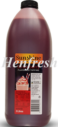 Sunshine Topping Strawberry 3lt