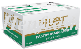 Pilot Pastry Margarine Pieces Hard 15kg (Volex)