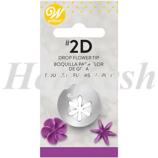 Wilton Lge Drop Flower Tip #2D