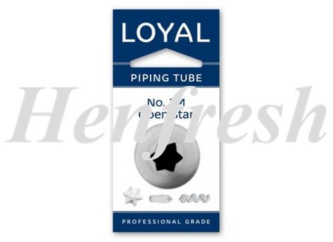 Loyal Piping Tube 1M Open Star