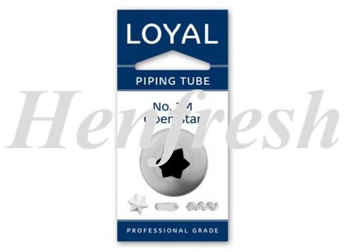 Loyal Piping Tube 1M Open Star