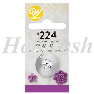 Wilton Drop Flower Tip #224