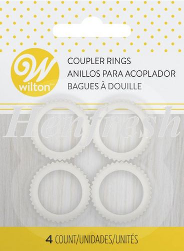 Wilton Coupler Ring Set 4pc