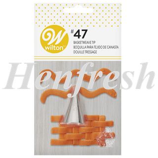 Wilton Basket tip #47 Carded