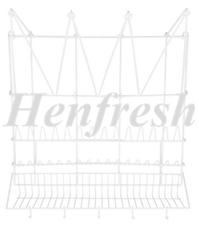 Thermohauser Pastry Bag & Tube Wall Rack 500x500mm