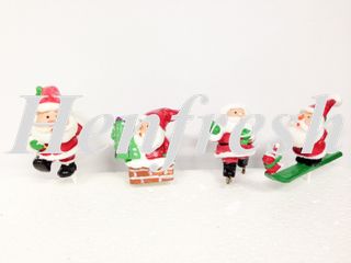 HD X17 Large Santa Set of 4