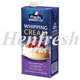 Pauls UHT Whipping Cream 12x1lt