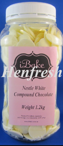 iBake White Compound Chocolate 1.2kg