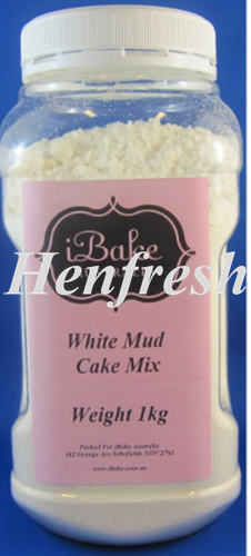 iBake White Mud Cake Mix 1kg