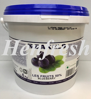 Bakels Blueberry Pie Filling 50% 6kg