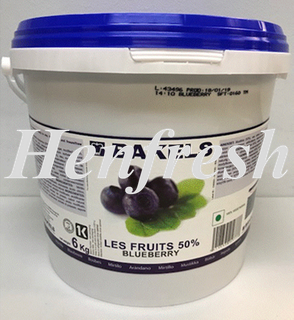 Bakels Blueberry Pie Fill 50% 6kg