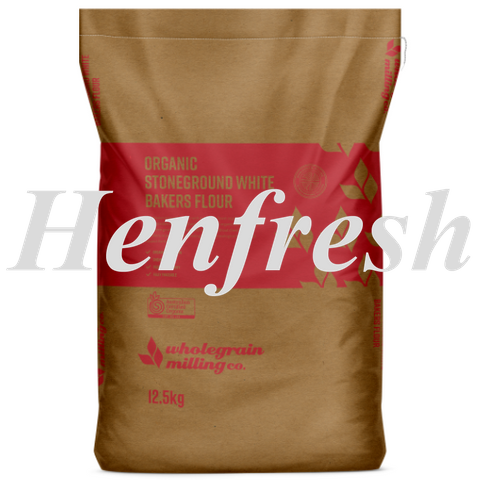 WGM Organic Stoneground White Bakers 12.5kg