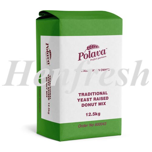 Polava Tradional Yeast Raised Donut Mix  12.5kg