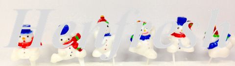 HD X31 Tumbling Snowmen Pick Set (6)