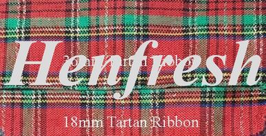 HD TRS Tartan Ribbon 18mm  (36m)