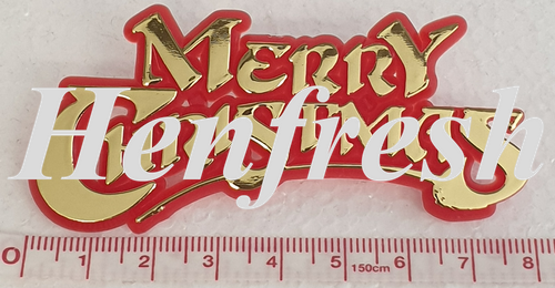 HD RMC Gold on Red Merry Christmas Sign (12)