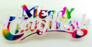 HD MC Merry Christmas Sign  Multicolour (12)