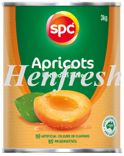 SPC SA Apricots Halved In Juice 3xA10