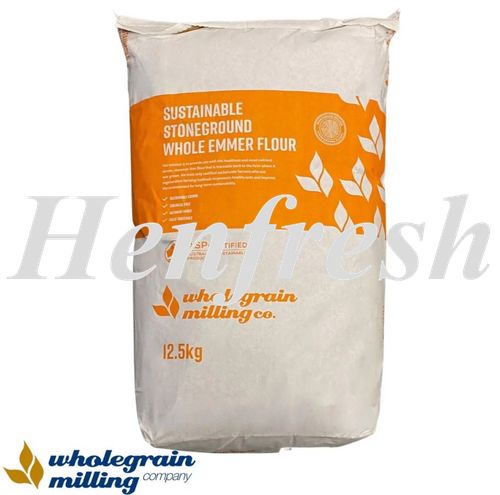 WGM SUSTA Stoneground Whole Emmer Flour 12.5kg