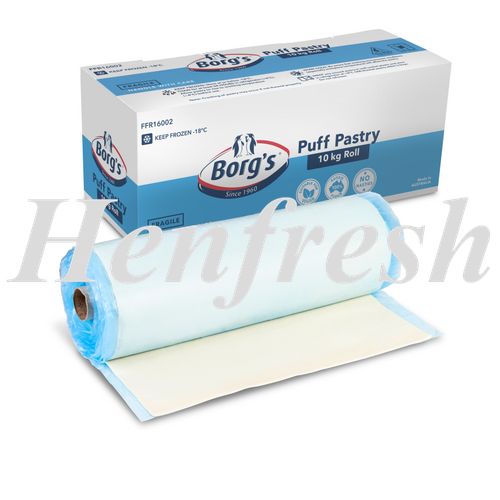 Borg’s Bulk Puff Pastry Roll 10kg