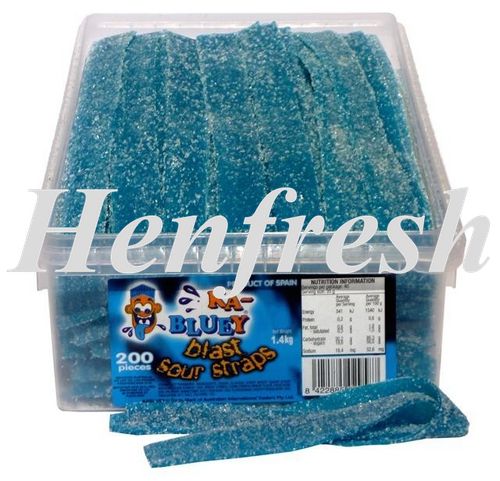 TNT Sour Straps Blue Raspberry (200)