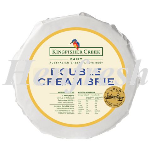 Kingfisher Creek Double Cream Brie 2x1.2kg