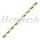 BioPak 6mm Regular Green Stripe Straw Paper (2500)