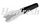 Chef Inox Utility Tong PVC Handle 230mm Black