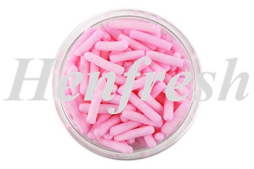 Sprinkles Pink Deluxe Jimmies 1.5mm  500g