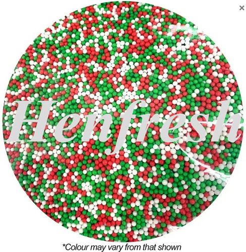 Non Pariels Christmas Sprinkles 500gm