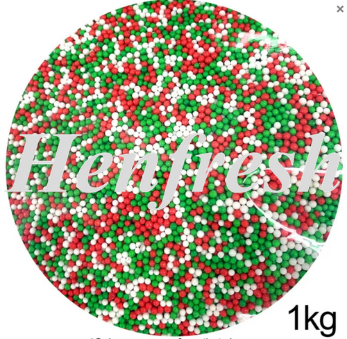 Non Pariels Christmas Sprinkles 1kg