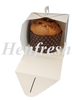 Cake Box 500um Panettone 1kg 214mmx214mmx165mm 100