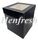 10x10x12 Window Cake Box Black (50)