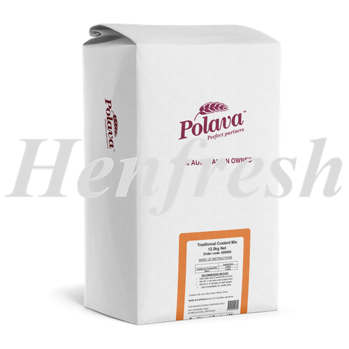 Polava Traditional Custard Mix 12.5kg