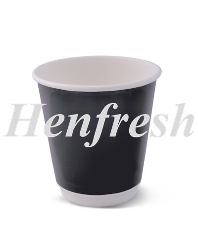 Detpak D/W 8oz Black Combo Paper Cup 500