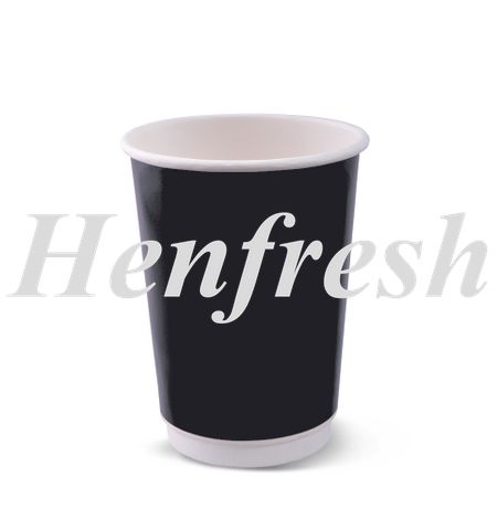 Detpak D/W 12oz Black Combo Paper Cup 500