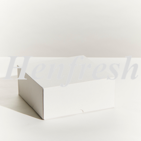 9x9x4 Cake Boxes Corrugated Easy Fold (100)