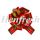 Ribbon Pull Bow Pom Pom Tartan 5pk