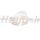 *Tear Ribbon Merry Christmas White & Gold 30mmx91m