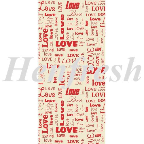 Chocolate Transfer Sheet I Love You 400x300mm